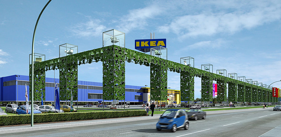 IKEA Straßenseite